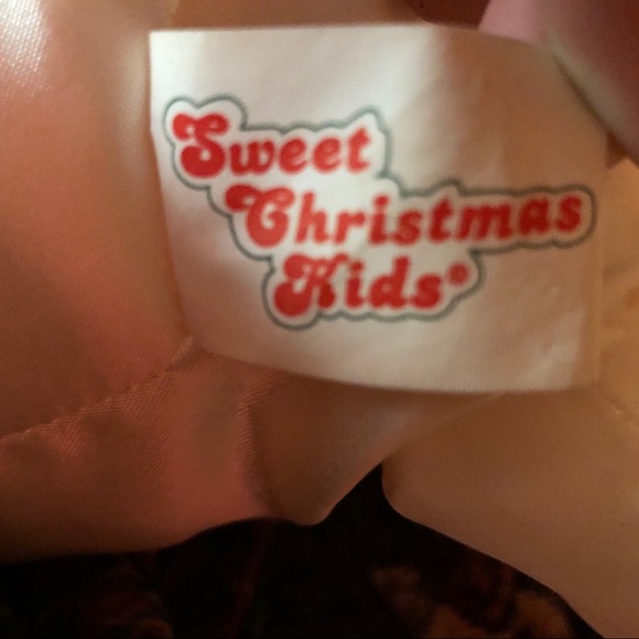 Vintage Sweet Christmas Kids 28” Plush Doll - Picture 6 of 10
